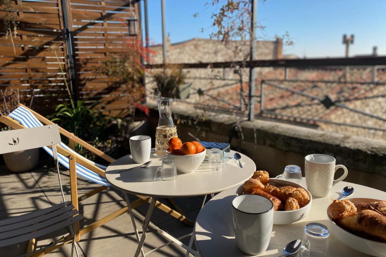 The Sunny - P2 With Terrace - City Centre Nimes Exterior foto