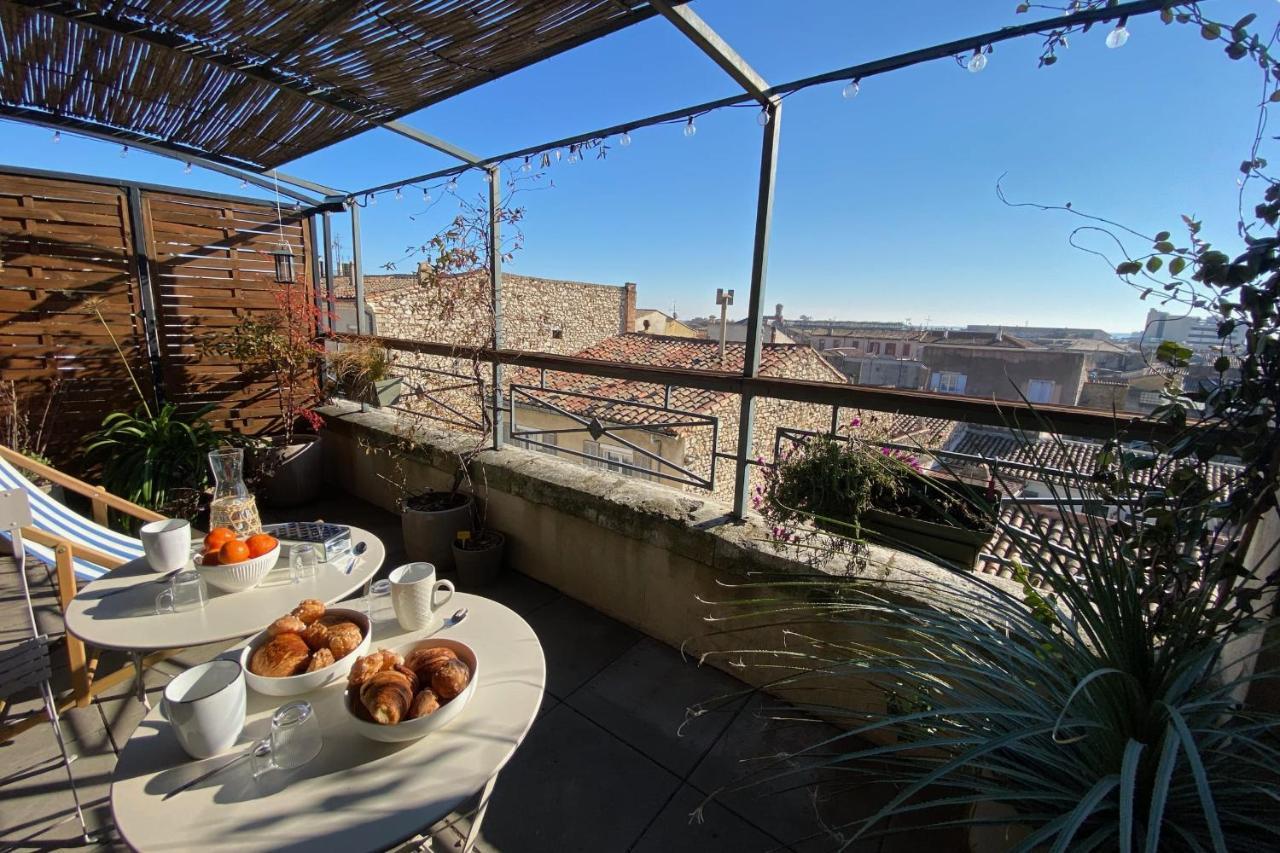 The Sunny - P2 With Terrace - City Centre Nimes Exterior foto