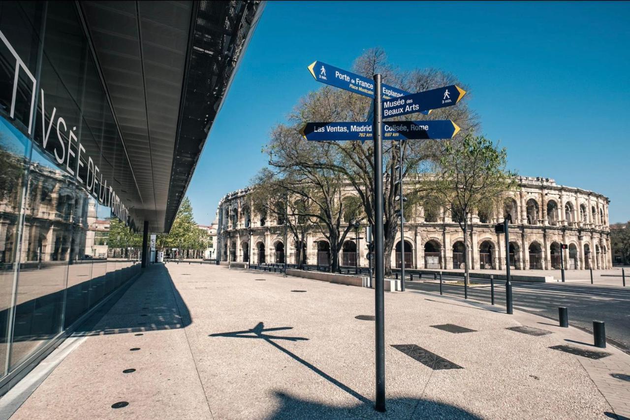 The Sunny - P2 With Terrace - City Centre Nimes Exterior foto